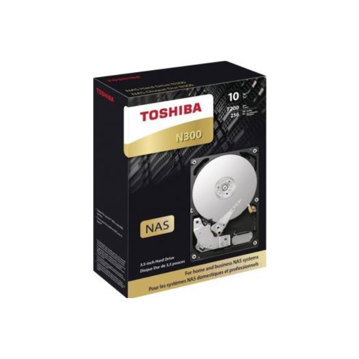 TOSHIBA N300 3.5″ 7200 RPM NAS HDD-10TB
