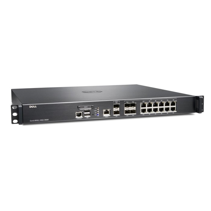 SonicWALL NSA 3600 Secure Upgrade Plus 01-SSC-4270 Firewall